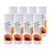 Clean & Pure Lip Balm 8-Pack (Pawpaw) | Lip Care Set With 100% All Natural Beeswax and Vitamin E Oil | Flavored Lip Balm for Dry Chapped Lips | Made in Australia