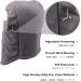 Triwonder Storm Hood Balaclava Face Mask & Neck Warmer - Unisex Ski Mask & Hose Scarf for Winter Outdoor Adventures - Gray - Buy Online on GoSupps.com