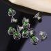 Beaupretty Strass Twisters Crystal Haircap - 12 Green Spiral Hair Twists for Weddings Proms & Parties - Buy Online on GoSupps.com