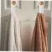 STOBAZA 2pcs Hook up Clothes Rack White Door Backpack Hooks Bathroom Towel Hooks Wall-Mounted Clothes Ball - Buy Online on GoSupps.com