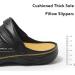 INMINPIN Orthopedic Garden Clogs Arch Support Sandals - Plantar Fasciitis Insoles - Women 9.5-10.5/Men 7.5-8.5 - Classic Black - Buy Online on GoSupps.com