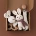 TIAN-K Rabbit Pacifier Chain Set - Braided Beech Wood Teething Ring & Baby Accessories - Stylish & Safe International Shipping - Buy Online on GoSupps.com