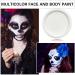 White Face Body Paint for Halloween | Professional Oil-Based Cream Makeup | Cosplay Clown & Zombie Costume | SFX Face Paint for Adults & Kids - Buy Online on GoSupps.com