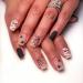 Halloween Press on Nails Square Short Fake Nails with Spiders Web Designs Halloween Glue on nails for Women Girls Matte Halloween Acrylic False Nails for Women 27