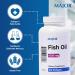 MAJOR Omega-3 Fish Oil - Fish Oil Supplement 1000mg - 100 Softgels (1-Pack) 100 Count (Pack of 1) - Buy Online on GoSupps.com