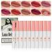Lana Del Rey Lipstick Matte Lipstick Sets for Women Long Lasting Plumping Lip Gloss 10 PCS High Pigmented Velvety Waterproof Natural LipStick Makeup Gifts Set