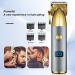 Ymiko Portable Professional Alloy USB Rechargeable Electric Hair Trimmer for Men - Ideal for Home & Outdoor Use | Best International Shipping - Buy Online on GoSupps.com
