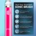 Pop Sonic Pink Electric Toothbrush - Travel-Friendly 2 Speed 15 000-30 000 Strokes/Min DuPont Bristles - Kids Toothbrushes - Buy Online on GoSupps.com