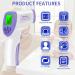 CRFISH Touchless Forehead Thermometer - Infrared/Digital for Adults, Kids & Babies - Fever Alarm, Silent Operation - Buy Online on GoSupps.com