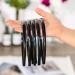 Shappy 40 Pack Black Plastic Headbands for Women - 10mm Plain DIY Hair Accessories - Buy Online on GoSupps.com