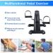 Sportneer Mini Under Desk Bike Pedal Exerciser - Portable Leg and Arm Exercise Machine with Digital Monitor for Home Office Seniors - Buy Online on GoSupps.com