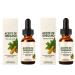 Huile d'origan biologique en gouttes avec de l'huile de nigelle pour le soutien du syst me immunitaire la sant respiratoire et le bien- tre digestif 2Pcs