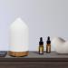 Gooamp 100ML Ceramic Aromatherapy Diffuser with 7 Color Lights - Wood Grain Base - Auto Shut Off - Ideal for Home, Office, and Room - 0.5/1/2/ON hrs Working Time - Buy Online on GoSupps.com