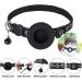Yhmall Airtag Cat Neck Band with Bell | Reflective Adjustable Collar & Protective Cover | Compatible with Apple Airtag - Black - Buy Online on GoSupps.com