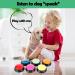 MEMOEVER 6 PCS Dog Buttons Talk Training Recordable Training Buttons for Communication Pet Training Train Your Dog To Press Buttons Funny Gift for Dog - Buy Online on GoSupps.com