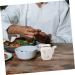 Milisten Ceramic Soy Sauce Pot Ceramic Vinegar Bottle Oil Container Gravy Boat Sauce Container Olive Oil Dispenser Oil Jug Maple Syrup Dispenser Oil Jar Ceramics White With Handle Seasoning 8X7.5X5CM White - Buy Online on GoSupps.com