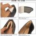 Beesoo Heel Grips Liner Cushions Inserts - 6 Pairs, for Women & Men, Prevent Heel Pain & Blisters, Make Loose Shoes Fit Tighter - Buy Online on GoSupps.com