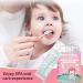 Kazuko Tongue Cleaner for Babies | 30 Portable Tongue Mull Cleaners | Comfortable Dental Care Tool for Children - Buy Online on GoSupps.com