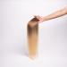 Chaarmant real hair ombre tape-in extensions hair extension hair thickening 50cm (light brown/platinum blonde)
