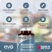 Magnesium Glycinate Supplement - 120 Vegan Capsules | 1875mg Per Serving & 375mg Elemental Magnesium | 100% Daily NRV | High Strength for Maximum Bioavailability | Made in UK by EVO Nutrition - Buy Online on GoSupps.com