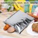 5Pcs/Set Aluminum Foil Insulated Food Storage Bag Waterproof Food Storage Insulated Sandwich Bags for Travel School Picnic 35*40cm - Buy Online on GoSupps.com