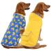 HDE Reversible Dog Raincoat Hooded Slicker Poncho Rain Coat Jacket for Small Medium Large Dogs Ducks/Yellow - 3XL XXX-Large Ducks / Yellow