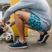 OLUKAI Moku Pae Men's Boat Shoes - Lightweight & Breathable Mesh, Comfort Fit, Wet Grip Soles - Size 10.5 Trench Blue/Off White - Buy Online on GoSupps.com
