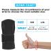 Carpal Tunnel Wrist Brace - Adjustable Aluminum Splint for Pain Relief - Fits Right & Left Hand - Ideal for Tendonitis Arthritis & Sprains - Unisex Large Size - Buy Online on GoSupps.com