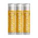 Delight Naturals Pina Colada Cocktail Lip Balm - Three Pack 3 Pack