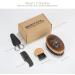 BESTOOL Beard Brush and Comb Set for Men - Wooden Base Boar Bristle Beard Brush - Grooming Beards and Mustaches - Great Gifts for Men - Buy Online on GoSupps.com