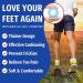 Toe Sleeves (20pcs Blue) - Gel Toe Protectors with Aloe Vera for Corns Blisters Hammer Toes & Toenail Loss - Buy Online on GoSupps.com