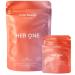 Her one Inner Beauty raspberry (powder) with digestion boost (capsule) - digestive enzymes + radiant skin - living intestinal bacteria + calcium + natural vitamin C for optimal bioavailability raspberry 167g (1 Pack)