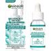 Garnier Aloe Vera Serum With Hyaluronic Acid and Aloe Replumping and Hydrating & Charcoal Serum Pore-Purifying Mattified Looking Skin With 4% AHA + Salicylic Acid + Niacinamide Anti-Blemish - Buy Online on GoSupps.com