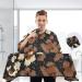 Waterproof Barber Cape | Retro Abstract Leopard Spot & Cheetah Haircut Bib for Men & Women | Unisex Hair Cutting Cape - Buy Online on GoSupps.com