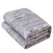 Ukalou heated thermal blanket with automatic shutdown fast heating soft blanket with 4 heating levels mattress heating suitable for mattresses gray-180 * 150cm gray 180 * 150cm