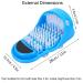 Kissbuty Magic Feet Cleaner - Easy Foot Scrubber & Massager for Unisex Adults - Blue - Buy Online on GoSupps.com