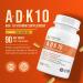 INVITA ADK 10 Vitamin Supplement 90 Capsules High Potency of Vitamin A D3 10 000 IU & K2-MK7 Physician Formulated ADK for Bone Heart & Immune Support Non-GMO Gluten Free (3-Month Supply) - Buy Online on GoSupps.com