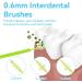 200-Piece Interdental Brushes Set - Double Head Tooth Cleaning Brushes for Narrow Gaps - Colorful Options Available - Buy Online on GoSupps.com