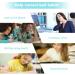 Cervical Neck Orthotic 360 Rotation Adjustment Neek Protector Folding Design Easy to Carry Neck Straightener Suitable for Men Women Students - Buy Online on GoSupps.com
