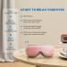 RENPHO Heated Eye Massager with Bluetooth Music | 5 Relaxing Modes | Reduce Eye Strain & Dark Circles | Rechargeable & Portable | Improve Sleep | Pink Eye Care Machine - Buy Online on GoSupps.com