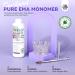 SAVILAND Odorless Pure EMA Monomer Acrylic Nail Liquid 8.12fl.oz with Brush & Dappen Dish - Perfect for Salon Quality Acrylic Nail Extensions - Buy Online on GoSupps.com