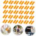 FRCOLOR 100pcs Anti-Slip Finger Cots | Fingertip Covers & Thumb Caps - Travel Size & Anti-Static | Orange 6.5x2.4x0.5CM - Buy Online on GoSupps.com