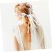 FRCOLOR 2 Sets Bridal Wreath Floral Headpiece Hair Bands for Womens Hair Bride Hair Clasp Flower Girl Headpieces for Wedding Adjustable Headband Flower Wreath Floral Wreath Headband Fabric - Buy Online on GoSupps.com