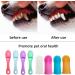 8pcs Pet Toothbrush Finger Dog Toothbrush Pet Two Finger Toothbrush Finger Brush for Dog Teeth Small Dog Toothbrush Silicone Wrap Two Finger Cat Toothbrush - Buy Online on GoSupps.com