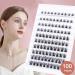 Cluster Lashes GWAWG Individual Lashes 100 Lash Clusters C D Curl Individual Cluster eyelashes DIY Lash Extensions Reusable False Eyelashes 3D Wispy Fluffy Lashes 10-16mm Length - Buy Online on GoSupps.com