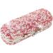 AsAlways Shiny Rhinestone Crystal Portable Lipstick Case with Mirror - Pink