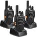 Retevis H777 Walkie Talkies Rechargeable 2 Way Radios Portable FRS Two Way Radio Short Antenna - Pack Of 3