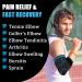 NuCamper Epicondylitis Elbow Bandage 2 pieces compression band elbow bandage for women and men nonslip bandage for gym bodybuilding calisthenics and training Blue M Blue M - Buy Online on GoSupps.com