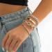 BUAJIUBUA Silver Bangles Bracelets Set for Women, Girls & Teens - Stylish Costume Hand Wrist Jewelry - Buy Online on GoSupps.com