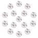 16 Small axion electrodes Compatible with SANITAS & BEURER Devices - Round 32 mm - TENS & EMS Pads for electrostimulation Machines - 3.5mm snap Button